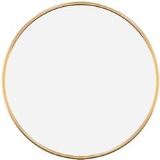 vidaXL 348179 Gold Espejo de Pared 30cm