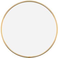 vidaXL 348179 Gold Vægspejl 30cm
