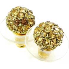 Bärnstenar Örhängen Les Trésors de Lily [G9468] Guld bärnsten &#39;Sissi&#39; designerörhängen mm