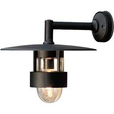 Konstsmide Freja Down Black Wall light