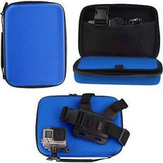 Navitech Navitech blue case for akaso brave 7 bundle action cam