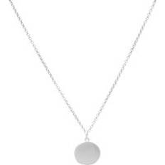 Serge Denimes Men's Minimal Hallmark Necklace Sterling Silver One