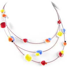 Noa [H2452] Designer Necklace 'Coloring' multicolored