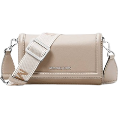 Michael Kors Nylon Crossbody Bags Michael Kors Jet Set Small Nylon Smartphone Crossbody Bag - Natural