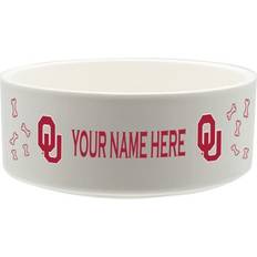 The Memory Company Oklahoma Sooners Personalized Pet Bowl