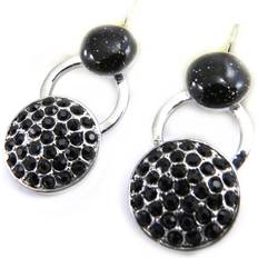 Noa [G8308] Black 'Sissi' Designer Earrings