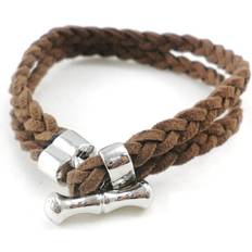 Brown Bracelets Les Trésors de Lily [I9244] Camel 'Choreography' designer bracelet