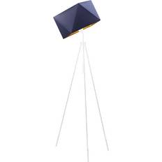 Metro Lane Tripod Blue Floor Lamp 142cm