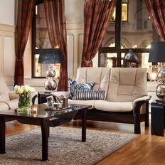 Stressless Quickship Buckingham 2 Recliner Sofa
