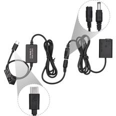 Sony a7 ii Tomtop Jms PD USB Type-C Cable to NP-FW50 Dummy Battery DC Sony A7S2 A7S A7 II R
