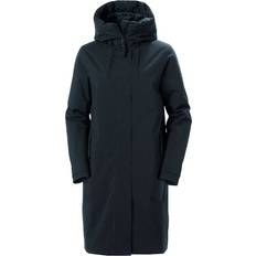 Donna - Escursionismo Abbigliamento per la pioggia Helly Hansen Women's Victoria Insulated Raincoat - Navy