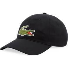 Lacoste Women Caps Lacoste Logo-Appliquéd Cap - Black