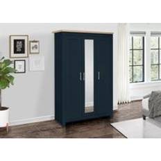 Blue Wardrobes Birlea 3 Door Oak Highgate Wardrobe