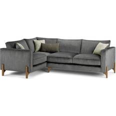Oak Furnitureland Oak Feet & Steel Fabric Sofa
