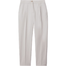 Reiss Tapered Suit Trousers - Light Grey