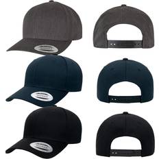 Flexfit Retro Cotton Blend Baseball Cap - Navy