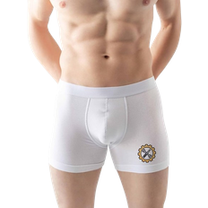 Mens briefs Green Fish Men's Boxer Briefs - White