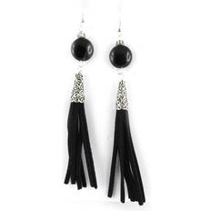 Agate Earrings Les Trésors de Lily [K7276] Designer earrings 'Mineralia' agate