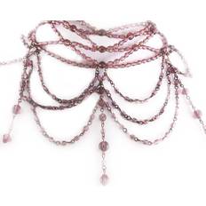 Lila Halsband Les Trésors de Lily [D1210] Designer choker &#39;Kianda Supreme&#39;
