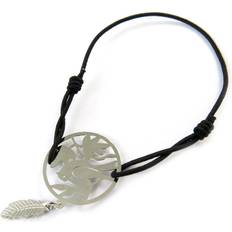 Les Trésors de Lily [N8101] Fancy silver &#39;Carmen&#39; armband duva