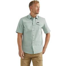 Wrangler ATG Men's Asymmetrical Zip Pocket Short Sleeve Shirt