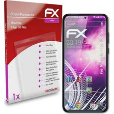 atFoliX für motorola edge 30 neo panzerfolie 9h schutzpanzer Transparent