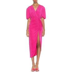 Knee Length Dresses - Pink Alexia Admor Fern Sheath Dress