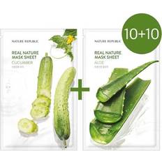 Skincare Nature Republic Real Mask Sheet 20ea Cucumber