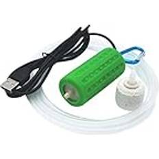 POPETPOP Akvariumsyrepump USB-laddning syrepump