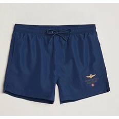 Cotton Swimwear Aeronautica Militare Casual Shorts - Blue