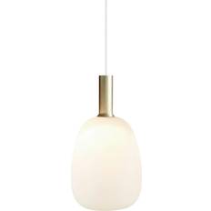 Alton nordlux Nordlux Alton White/Brass Lampada a Sospensione 23cm