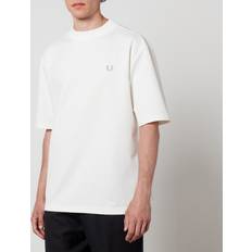Fred Perry Polyester T-shirts Fred Perry Logo-Embroidered T-Shirt Cream
