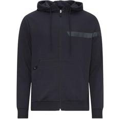 HUGO BOSS Men's Saggy Dark Blue Cotton Full Zip Hoodie Sweatshirt