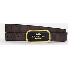 Coach Clothing Coach Signature Buckle Cut To Reversible Morgan Belt, 25 Mm Brown