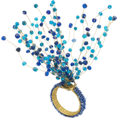 NR389.BL Beaded Design Set of 4