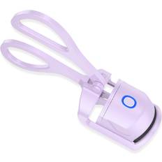 Tomtop Jms Electric Eyelash Curler Skin-friendly Silicone Natural Radian Safe Anti-scalding Time-saving Fast