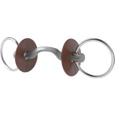 Beris Bit For Horse With A Tongue Slot And Ring - Gris