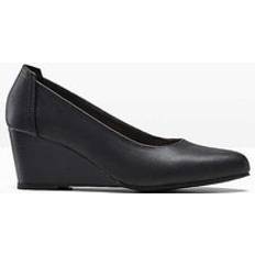 Bonprix Wedge Heel Courts Black
