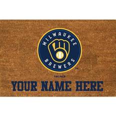 The Memory Company Milwaukee Brewers Personalized Door Mat