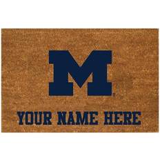 The Memory Company Michigan Wolverines Personalized Door Mat