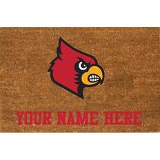 The Memory Company Louisville Cardinals Personalized Door Mat