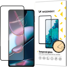 Wozinsky Motorola Edge 30 Härdat Glas Skärmskydd Svart TheMobileStore Motorola Edge 30 tillbehör