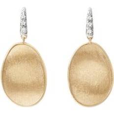 Lunaria 18ct Yellow Gold 0.05ct Diamond Drop Earrings