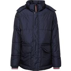 Bianco - Uomo Cappotti Parka invernale Jacob - Navy