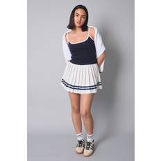 Tops Kaiia Kaiia Contrast Cami Vest Top Navy
