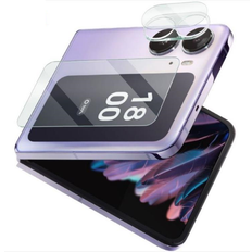 Imak Oppo Find N2 Flip 5G Kameralinsskydd i Härdat glas Clear TheMobileStore Oppo Find N2 Flip tillbehör