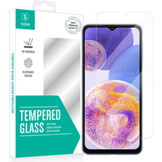 SiGN Galaxy A23 5G Härdat Glas Skärmskydd TheMobileStore Galaxy A23 4G/5G tillbehör