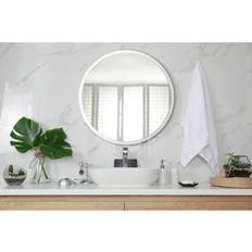 Plastic Wall Mirrors Ebern Designs Haletky Wandspiegel