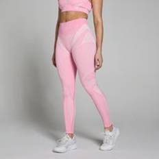 Pink Tights MP Women's Tempo Ultra Geometric Seamless Leggings Blossom Pink