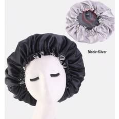 Shein 1pc Ladies Double-Layered Velvet Sleep Cap For Beauty, Haircare, Chemotherapy With Adjustable Buckle For Everyday Use